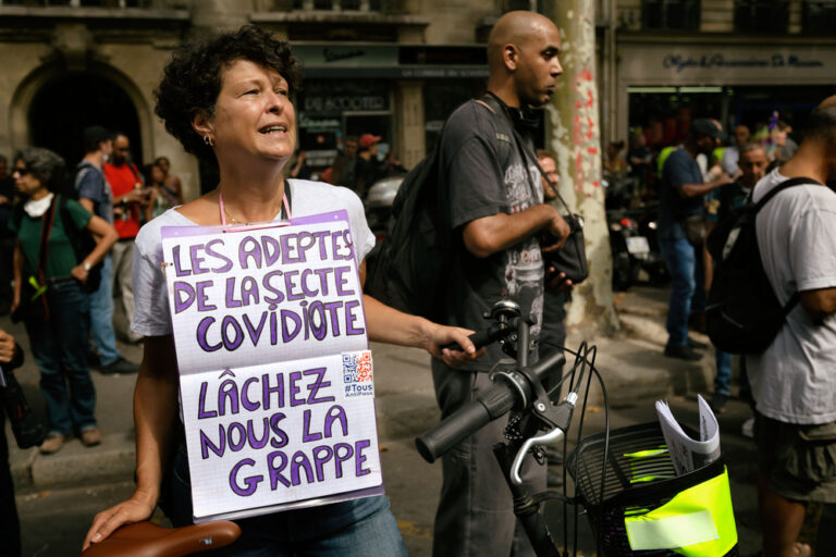 FRANCE - SOCIAL - DEMONSTRATION AGAINST HEALTH PASS