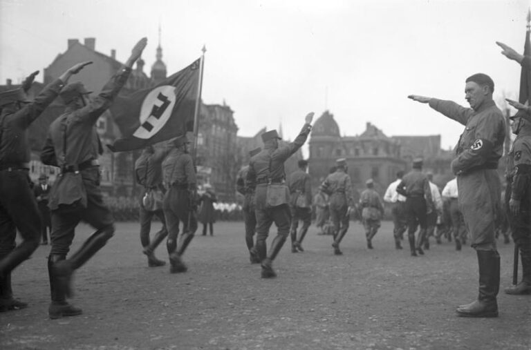Braunschweig, Hitler bei Marsch der SA