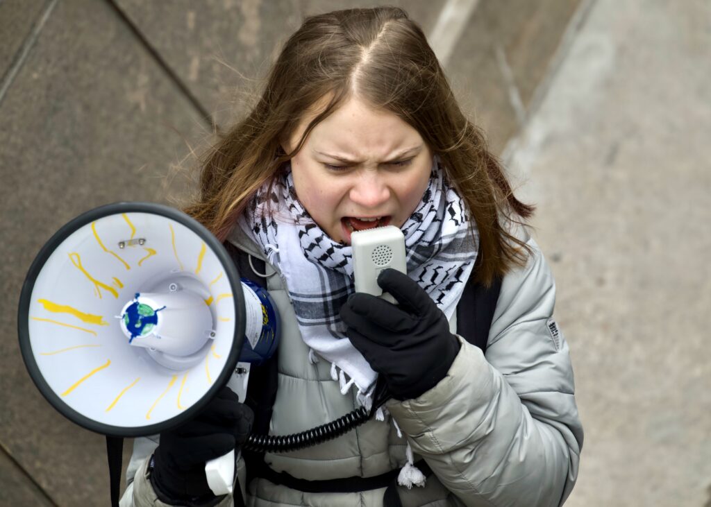 Stockholm,,Sweden,-,April,19,,2024:,Greta,Thunberg,And,Fridays